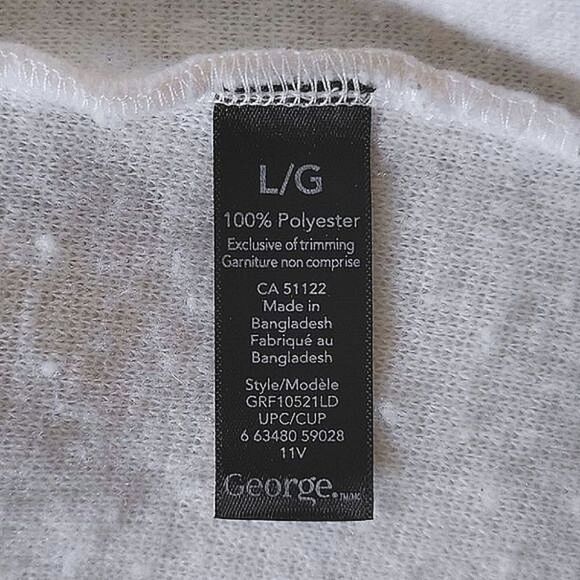 George Natural Sherpa Full-Zip Jacket in Natural size L - Picture 8 of 16